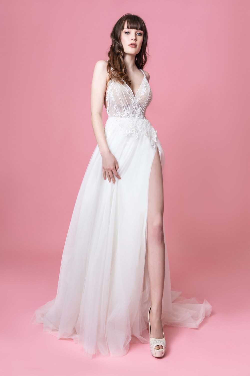 Wedding dresses Collezione - Serena : Abito da sposa in tulle - E017 
